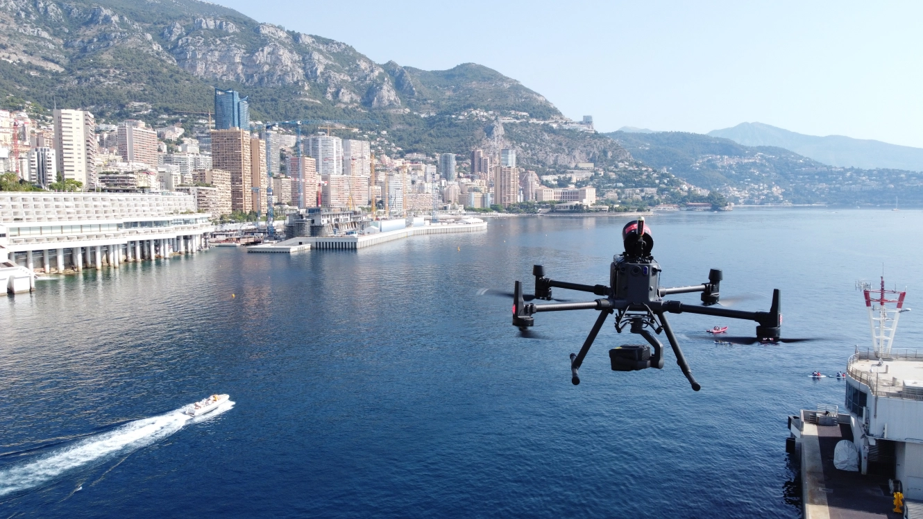 Exercice drone port Hercule.JPG